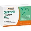 GINKOBIL-ratiopharm 40 mg Filmtabletten - 60Stk - Stärkung für das Gedächtnis