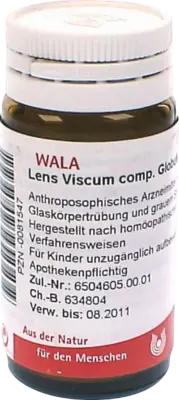 LENS VISCUM comp.Globuli velati (20 g) - medikamente-per-klick.de