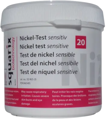 NICKEL Test sensitiv (20 Stk) - medikamente-per-klick.de