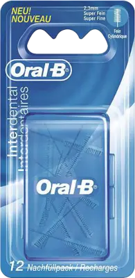 ORAL B Interdentalbürsten NF super fein 2,3 mm (12 Stk) -  medikamente-per-klick.de