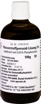WASSERSTOFFPEROXID Lösung 3% (100 g) - medikamente-per-klick.de