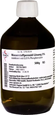 WASSERSTOFFPEROXID Lösung 3% (500 g) - medikamente-per-klick.de