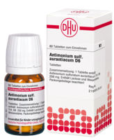 ANTIMONIUM SULFURATUM aurantiacum D 6 Tabletten - 80Stk