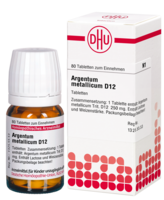 ARGENTUM METALLICUM D 12 Tabletten - 80Stk