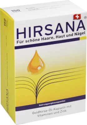 HIRSANA Goldhirse Öl Kapseln (150 Stk) - medikamente-per-klick.de