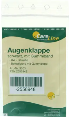 AUGENKLAPPE mit Gummiband schwarz (1 Stk) - medikamente-per-klick.de