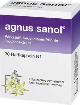 AGNUS SANOL Hartkapseln (30 Stk) - medikamente-per-klick.de