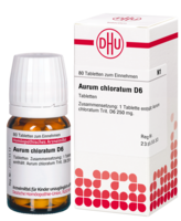 AURUM CHLORATUM D 6 Tabletten - 80Stk
