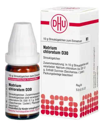 NATRIUM CHLORATUM D 30 Globuli (10 g) - medikamente-per-klick.de