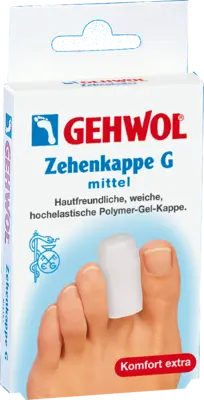 GEHWOL Polymer Gel Zehenkappe G mittel (2 Stk) - medikamente-per-klick.de