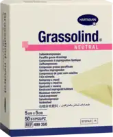 GRASSOLIND Salbenkompressen 5x5 cm steril (50 Stk) -  medikamente-per-klick.de