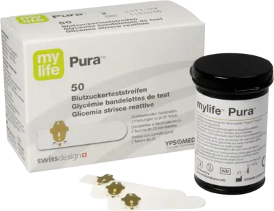 MYLIFE Pura Blutzucker Teststreifen (50 Stk) - medikamente-per-klick.de