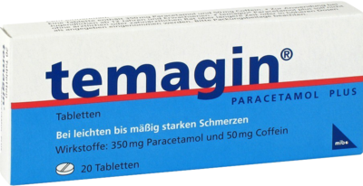 TEMAGIN Paracetamol Plus Tabletten (20 Stk) - medikamente-per-klick.de