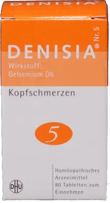 DENISIA 5 Kopfschmerzen Tabletten (80 Stk) - medikamente-per-klick.de