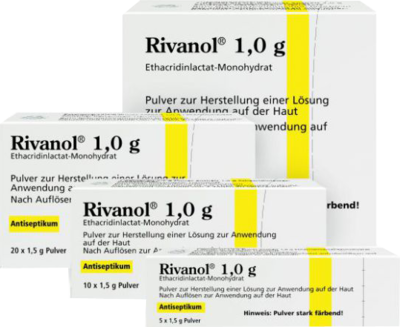 RIVANOL 1,0 g Pulver (5 St) - medikamente-per-klick.de