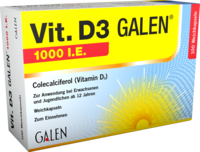 VIT. D3 GALEN 1000 I.E. Weichkapseln - 100Stk