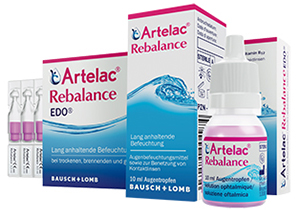 Artelac Rebalance Augentropfen für gereizte trockene Augen (10 ml) -  medikamente-per-klick.de