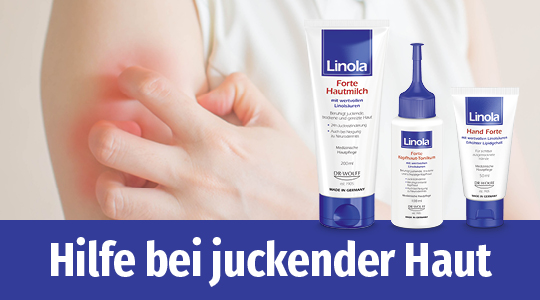 Linola -> Juckende Haut - Versandapotheke - Medikamente günstig kaufen