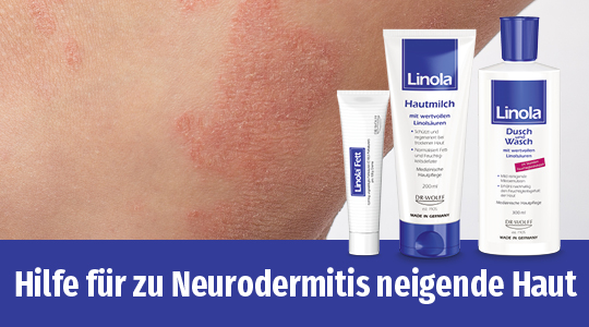 Linola -> Zu Neurodermitis neigende Haut - Versandapotheke - Medikamente günstig  kaufen