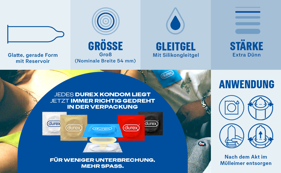 DUREX Invisible Extra dünne Kondome (12 Stk) - medikamente-per-klick.de