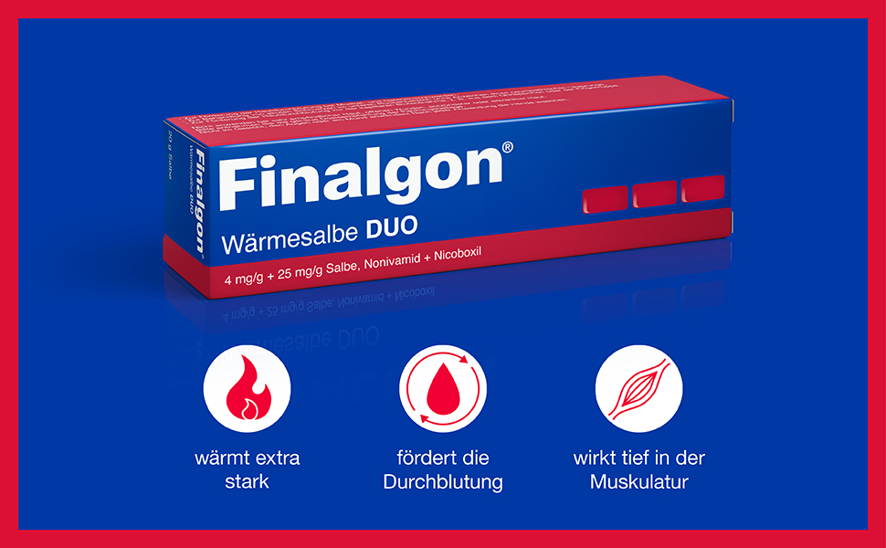 FINALGON Wärmesalbe DUO 4 mg/g + 25 mg/g (20 g) - medikamente-per-klick.de