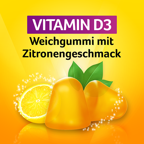 VIGANTOLVIT 2000 I.E. Vitamin D3 Weichgummis (60 Stk) -  medikamente-per-klick.de