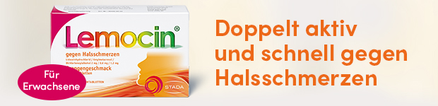 LEMOCIN gegen Halsschmerzen Orangengeschmack Lut. (24 Stk) -  medikamente-per-klick.de