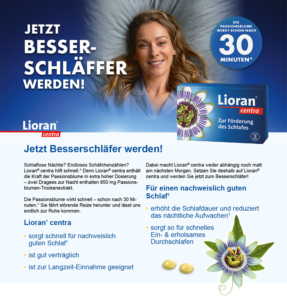 Lioran® centra überzogene Tabletten (50 St) - medikamente-per-klick.de