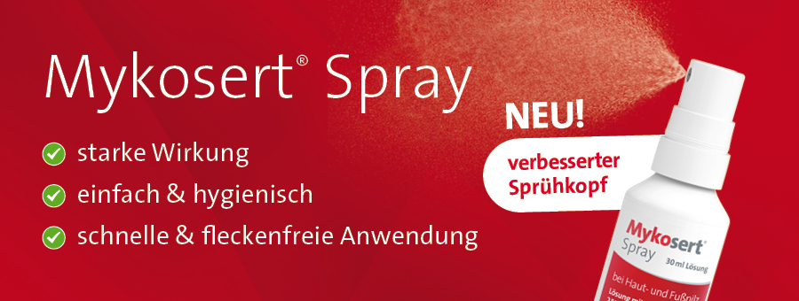 CICLOPOLI gegen Nagelpilz + MYKOSERT Spray ( 3,3+30 ml) -  medikamente-per-klick.de