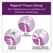 REGAINE® Frauen Lösung (3x60 ml) mit Minoxidil - medikamente-per-klick.de