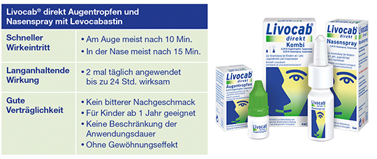 Allergie -> Livocab Ectomed - Versandapotheke - Medikamente günstig kaufen