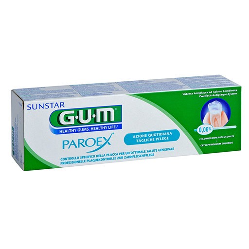 GUM® PAROEX® Zahnpasta 0,06% CHX (75 ml) - medikamente-per-klick.de