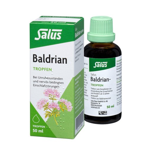 BALDRIAN TROPFEN Baldriantinktur Bio Salus (50 ml) -  medikamente-per-klick.de