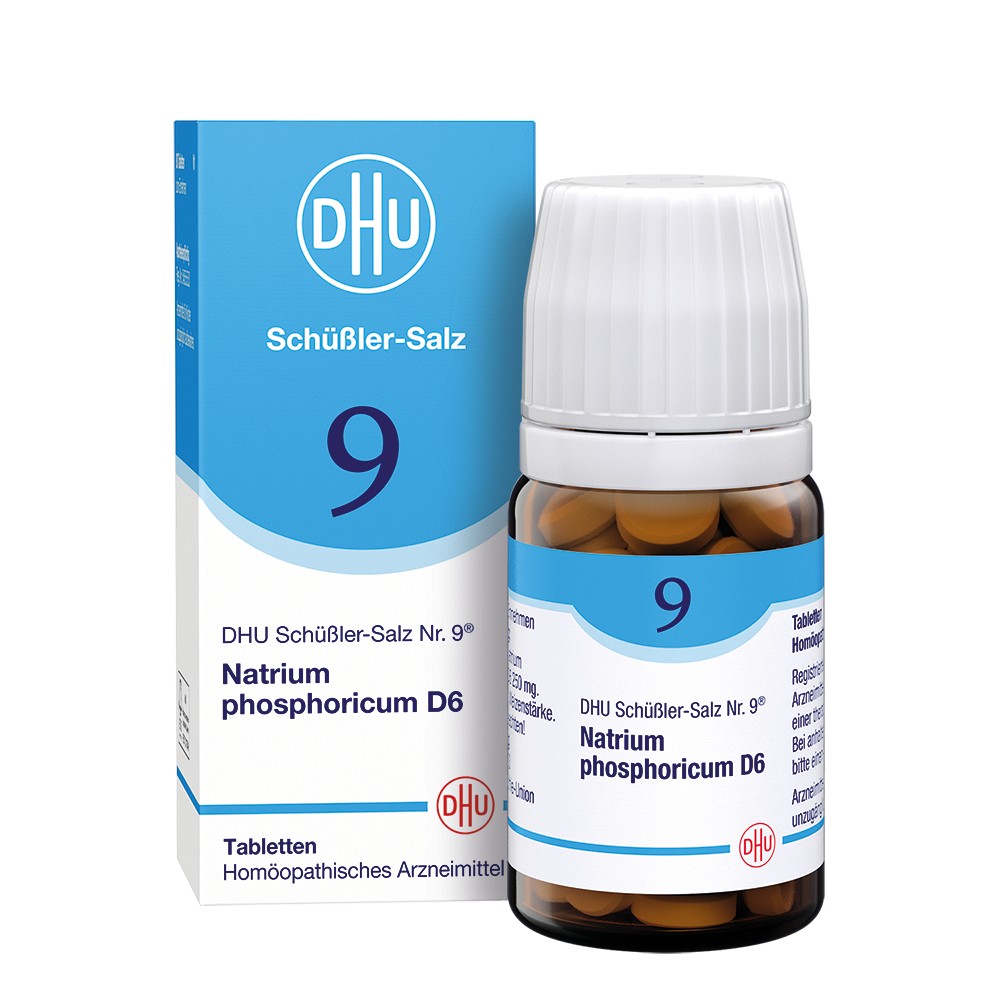BIOCHEMIE DHU 9 Natrium phosphoricum D 6 Tabletten (80 Stk) - medikamente -per-klick.de