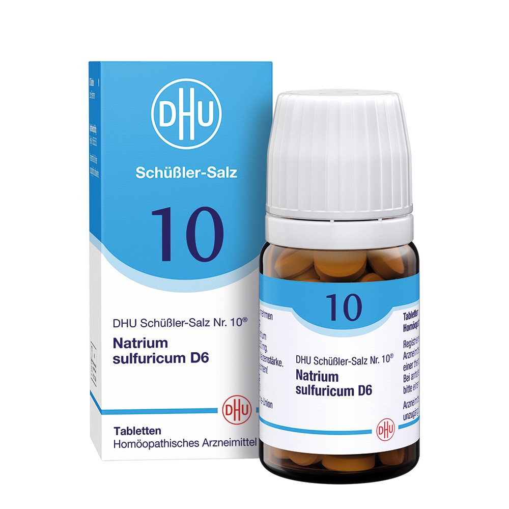 BIOCHEMIE DHU 10 Natrium sulfuricum D 6 Tabletten (80 Stk) -  medikamente-per-klick.de