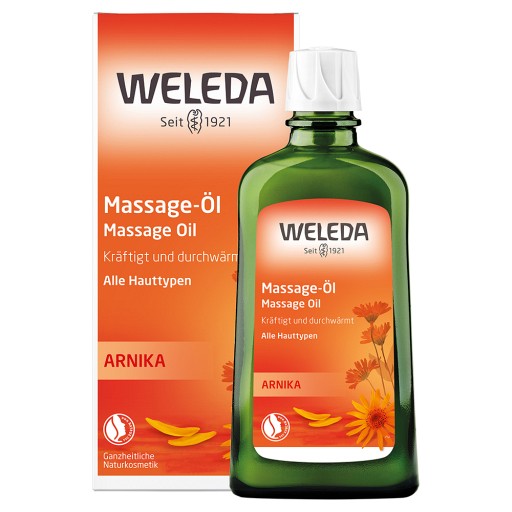 Weleda Massageöl Arnika - kräftigt und durchwärmt (200 ml) -  medikamente-per-klick.de