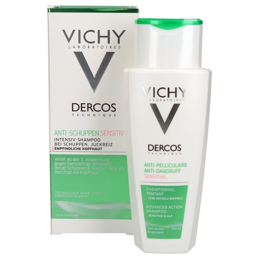 VICHY DERCOS Anti-Schuppen sensitive Shampoo (200 ml) -  medikamente-per-klick.de