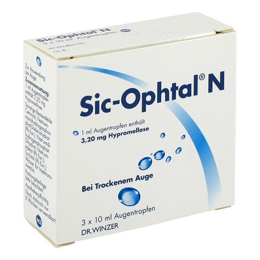 SIC OPHTAL N Augentropfen (3X10 ml) - medikamente-per-klick.de