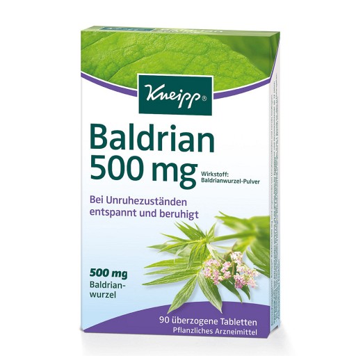 KNEIPP Baldrian 500 überzogene Tabletten (90 Stk) - medikamente-per-klick.de