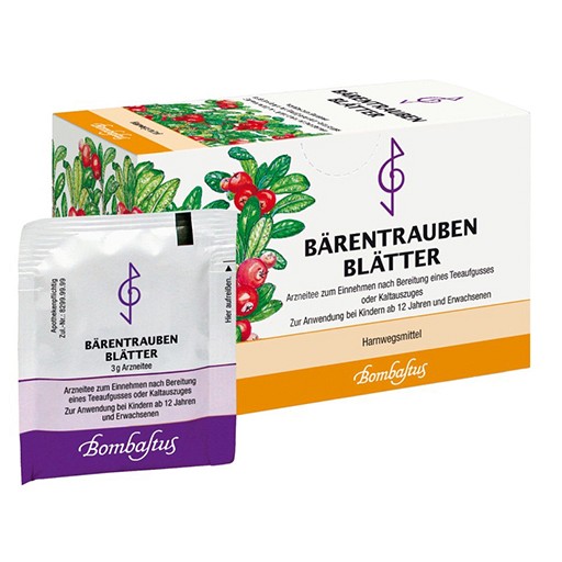 BÄRENTRAUBENBLÄTTER Filterbeutel (20X3 g) - medikamente-per-klick.de