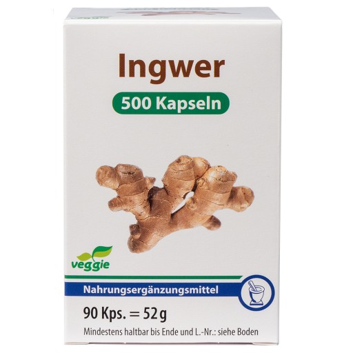 INGWER 500 Kapseln (90 Stk) - medikamente-per-klick.de