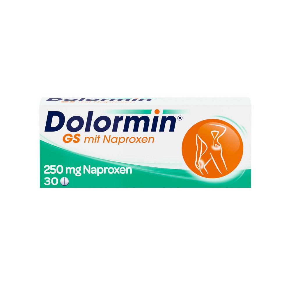 Dolormin® GS mit Naproxen bei Gelenkschmerzen (30 Stk) -  medikamente-per-klick.de