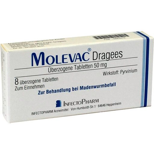 MOLEVAC Dragees (8 Stk) - medikamente-per-klick.de