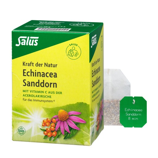 ECHINACEA SANDDORN Tee Kraft der Natur Salus Fbtl. (15 Stk) -  medikamente-per-klick.de