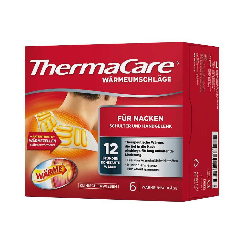 THERMACARE Nacken/Schulter Auflagen z.Schmerzlind. (6 Stk) - medikamente -per-klick.de