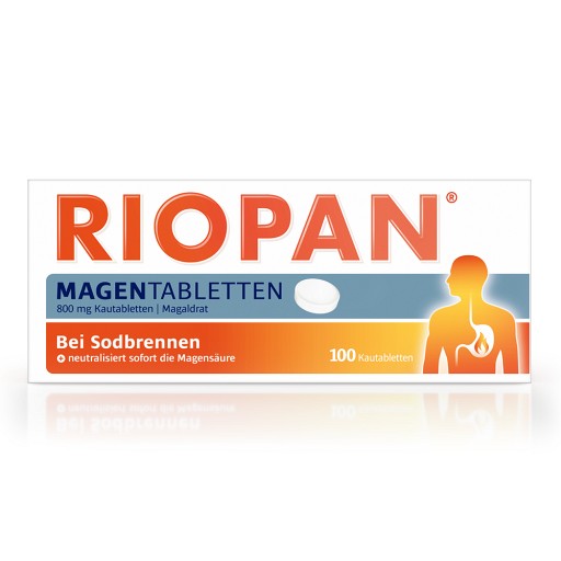 RIOPAN Magen Tabletten Kautabletten (100 Stk) - medikamente-per-klick.de