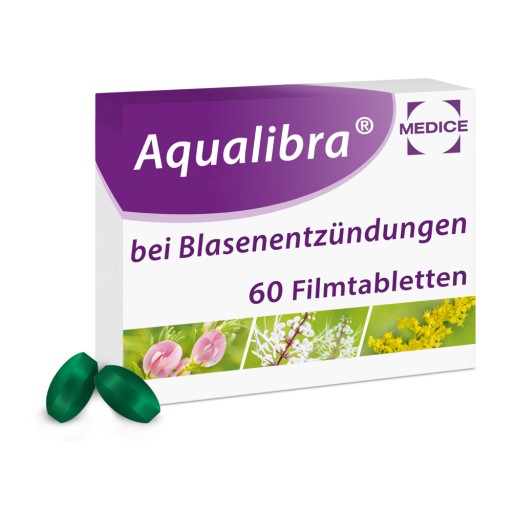 Aqualibra bei wiederkehrenden Blasenentzündung (60 Stk) - medikamente-per- klick.de