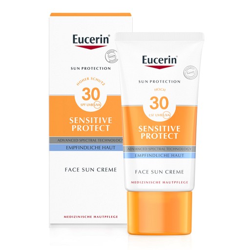 Eucerin Sun Sensitive Protect Face Creme LSF 30 (50 ml) -  medikamente-per-klick.de