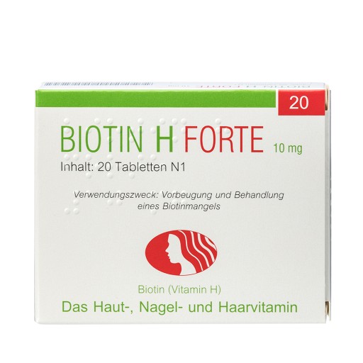 BIOTIN H forte Tabletten (20 Stk) - medikamente-per-klick.de