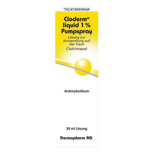 CLODERM Liquid 1% Pumpspray (30 ml) - medikamente-per-klick.de